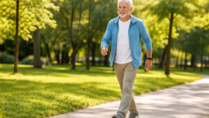 Las personas mayores de 65 años deben ser capaces de caminar a 3.6 km/h, según dicen los especialistas