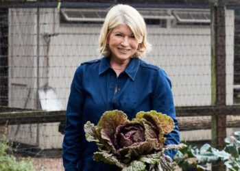 Martha Stewart vía Instagram. Foto: @johnny_miller_