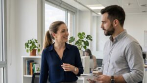 La frase que sirve para terminar cualquier conversación en el trabajo en 30 segundos y siempre funciona