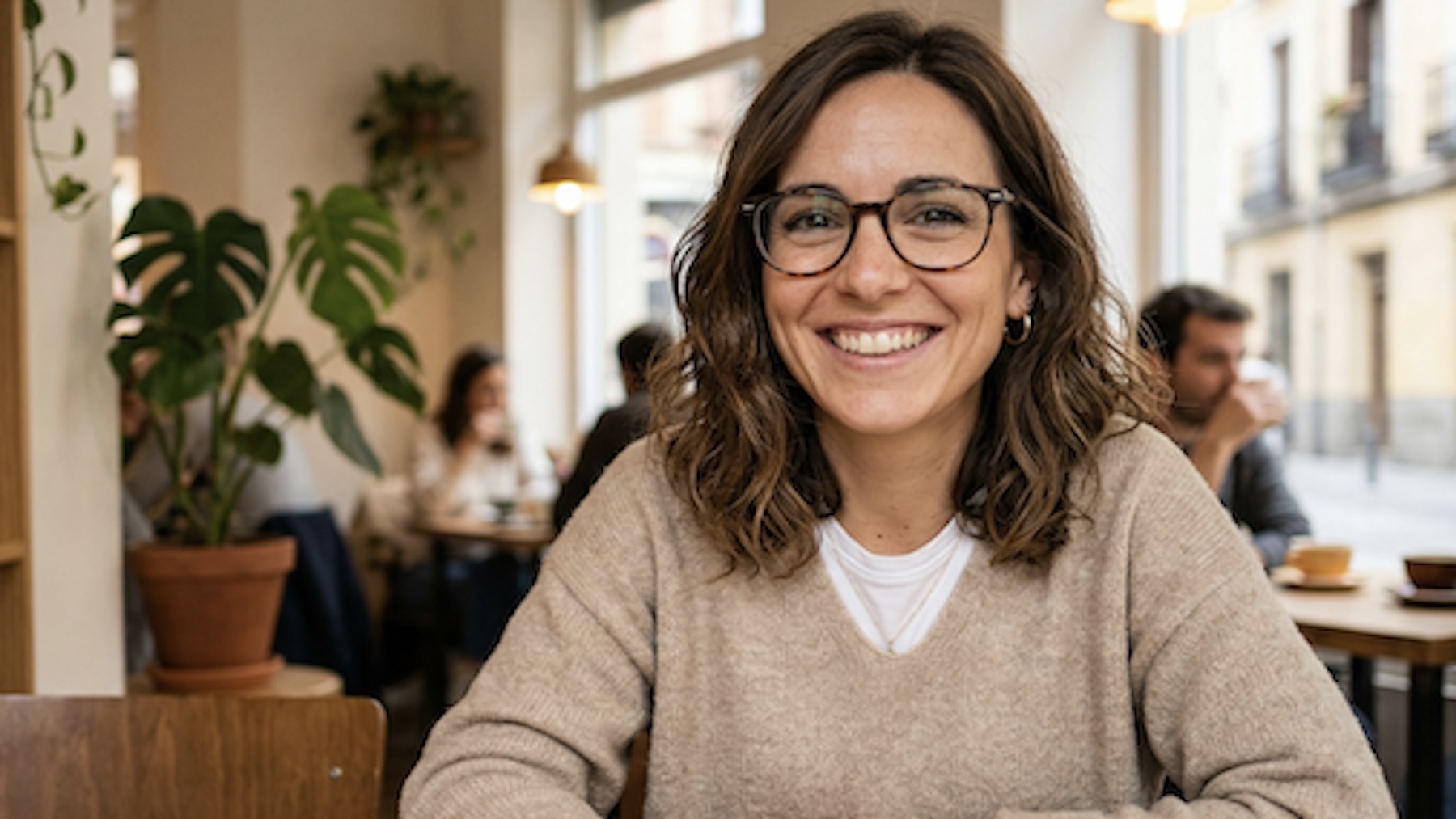 Mujer, lentes, inteligencia, CI