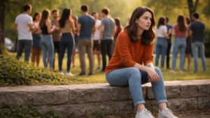 ¿Qué significa que una persona evite los grupos numerosos, según la psicología?