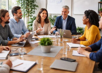 reunión laboral, psicología