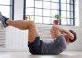Abdominales, deporte, entrenamiento, grasa