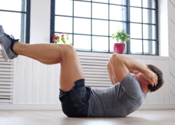 Abdominales, deporte, entrenamiento, grasa