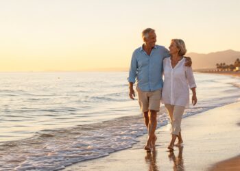 Pareja, adultos mayores, ejercicio