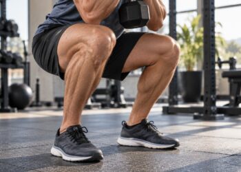 Rodilla, sentadilla, ejercicio