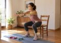 Mujer, deporte, ejercicio, entrenadora