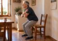 Hombre, ejercicio, deporte, entrenar