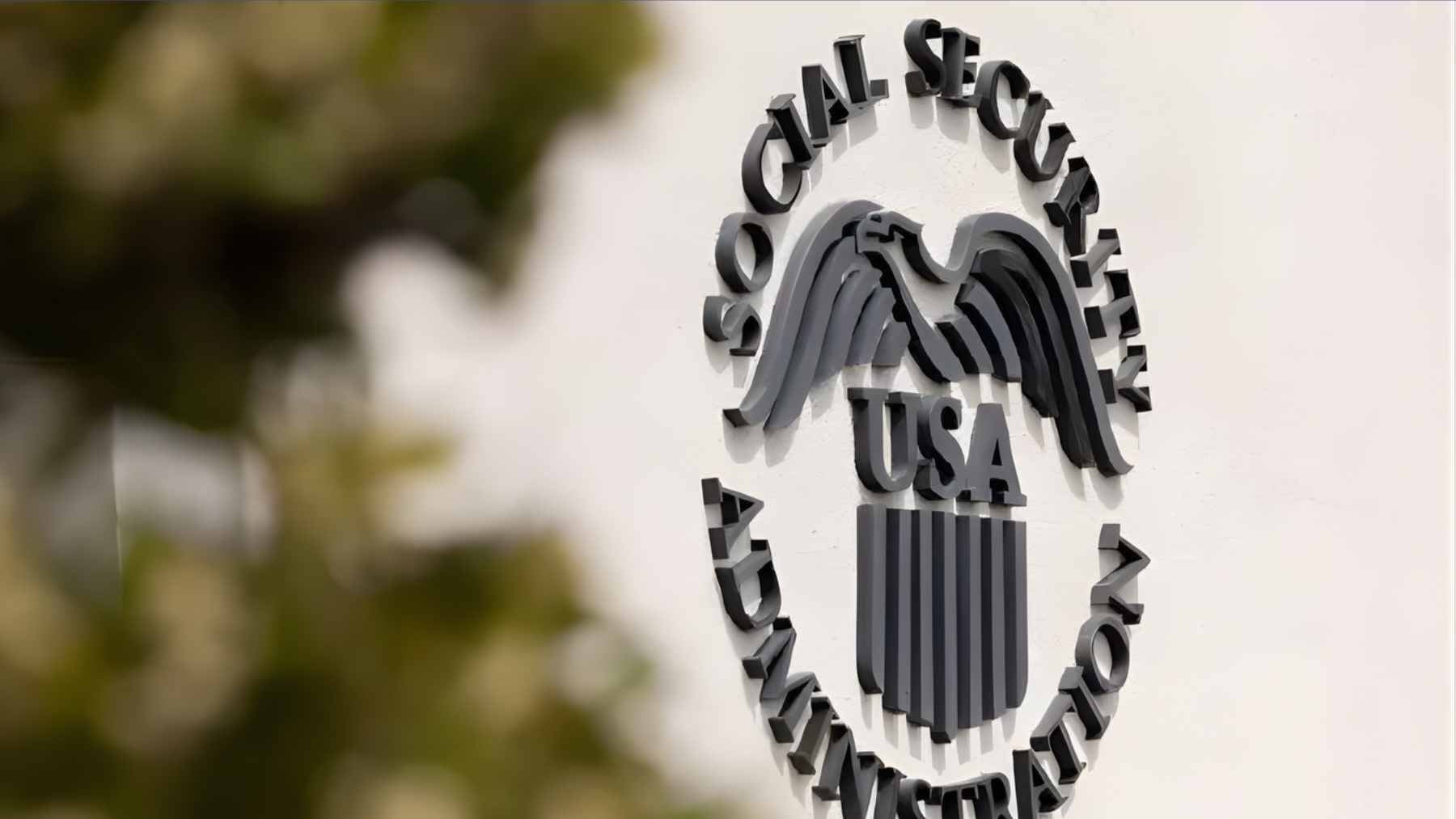 A close-up of a "my Social Security" account login page on a smartphone, representing the SSA's digital-first transformation.