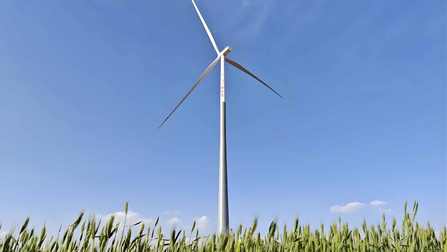 An expansive solar panel farm situated directly next to a modern, high-tech data center and battery storage facility.