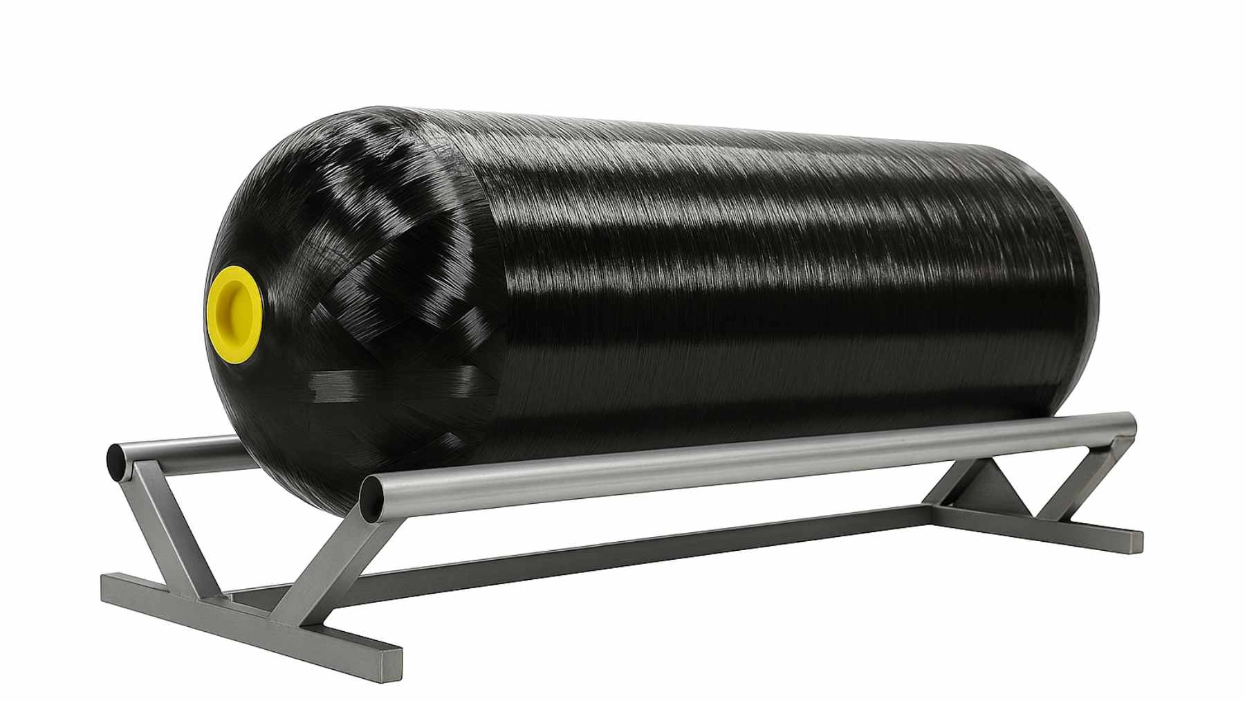 Spools of ultra-high-strength carbon fiber thread being processed in a modern Chinese manufacturing facility.