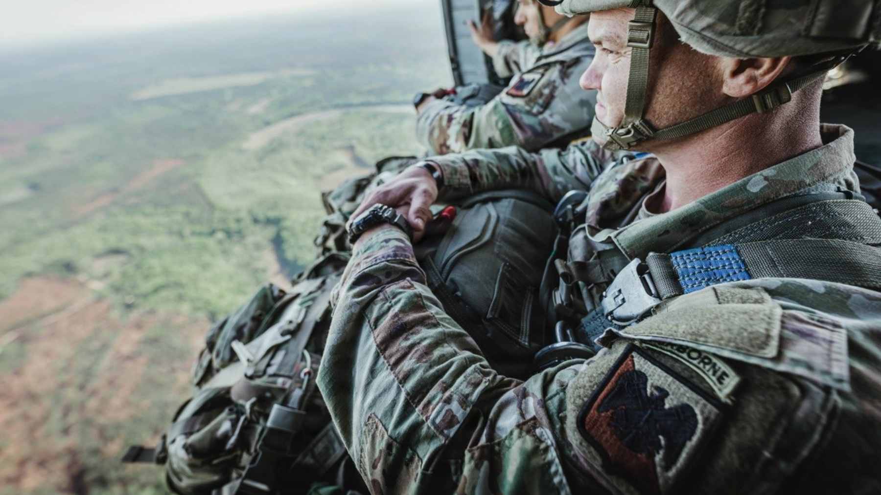 U.S. Army soldiers in formation during a military ceremony at a base in Germany, representing the planned force reduction.