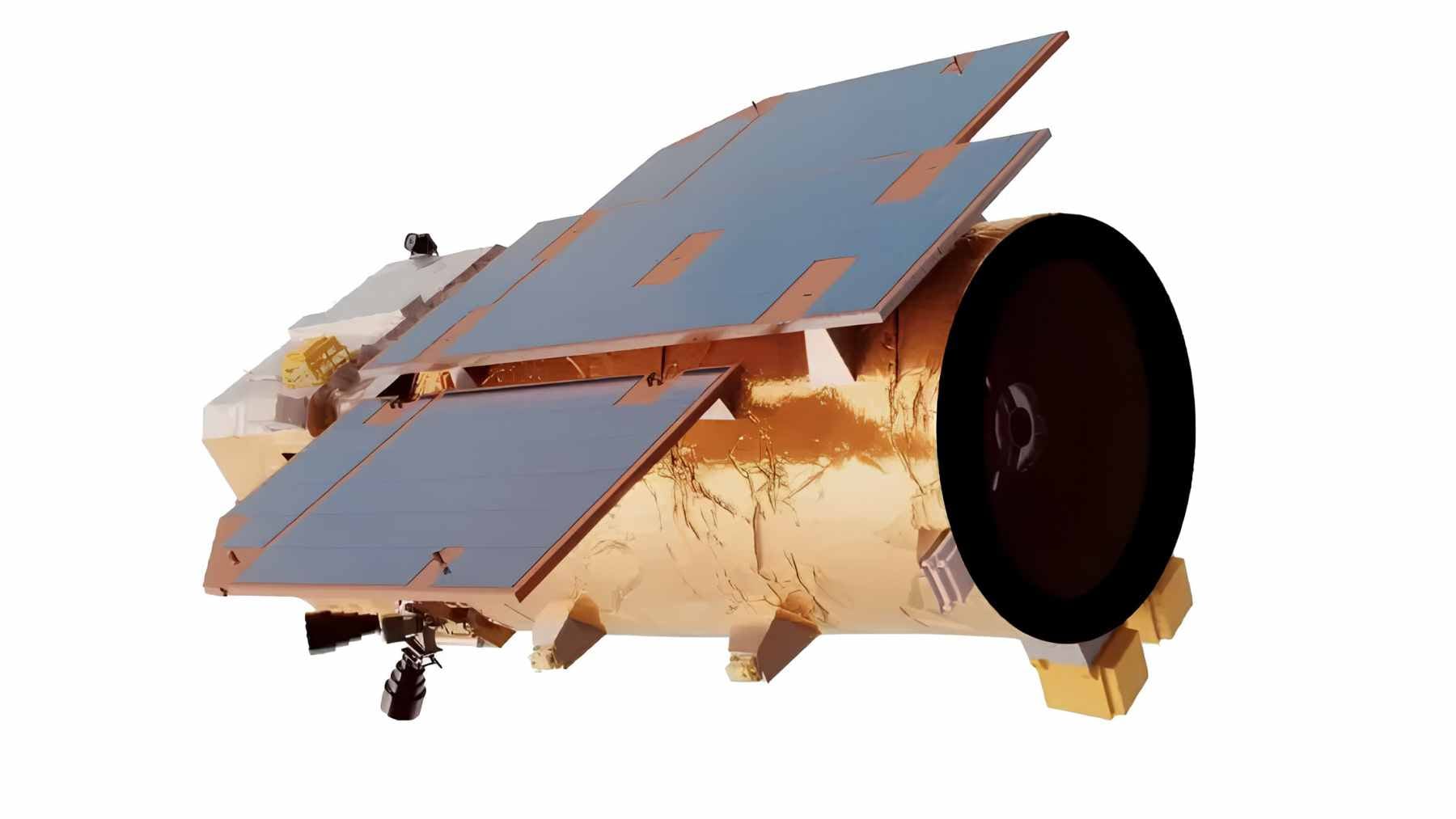 Iran bought a Chinese satellite that sees from 310 miles above Earth, and the 2-meter resolution could change its military intelligence 1 Illustration of a low Earth orbit surveillance satellite positioned above the Middle East.
