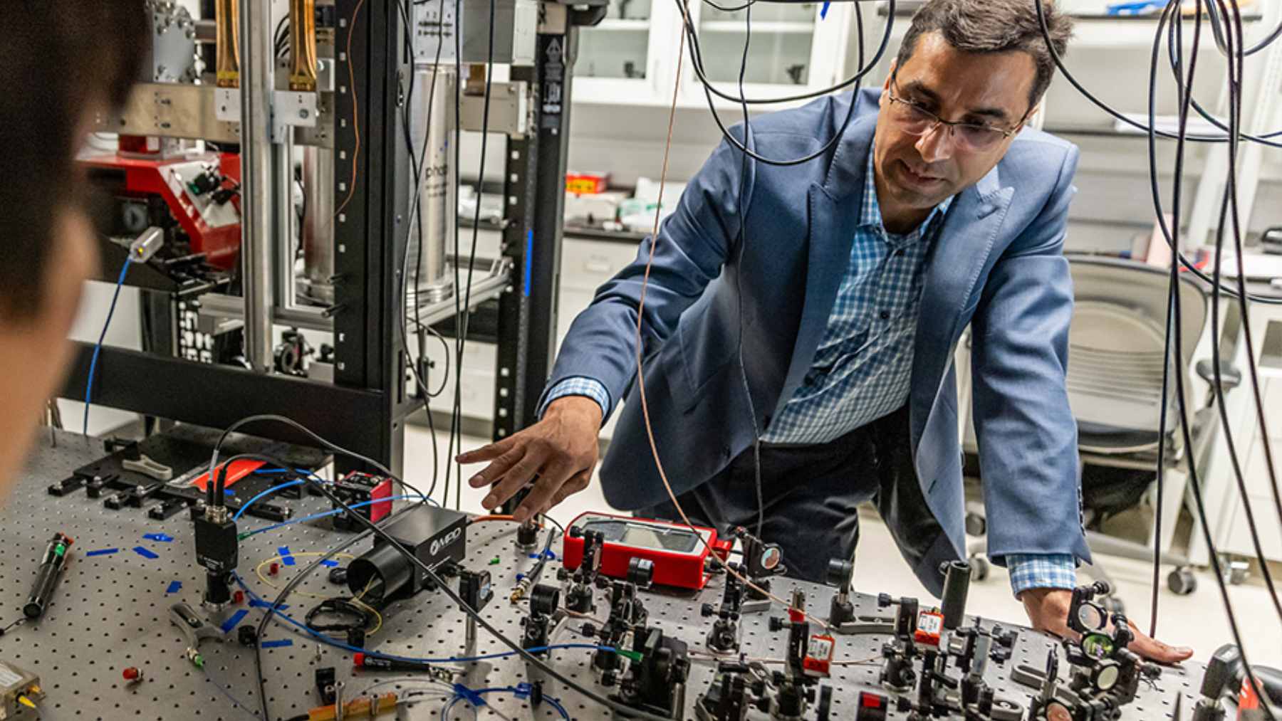 Scientists at Northwestern University working on a fiber optic testbed to demonstrate quantum teleportation alongside classical internet traffic.