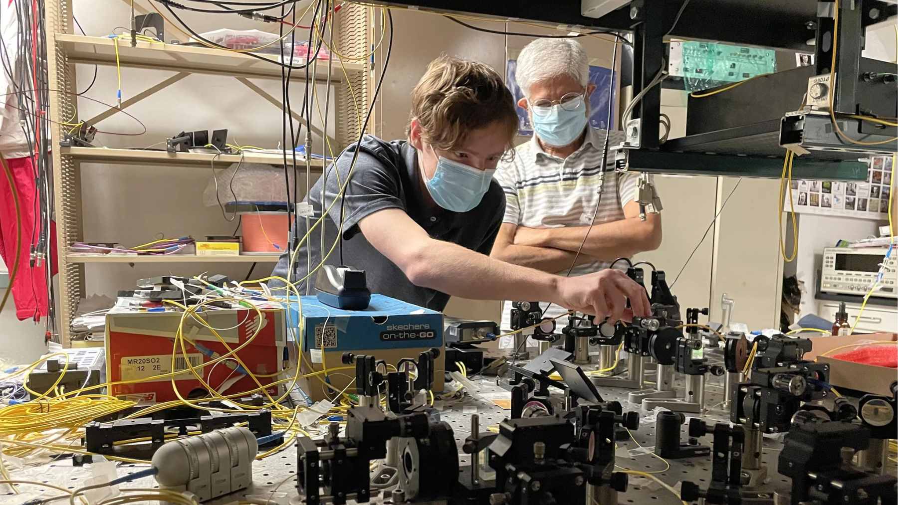 Scientists at Northwestern University working on a fiber optic testbed to demonstrate quantum teleportation alongside classical internet traffic.