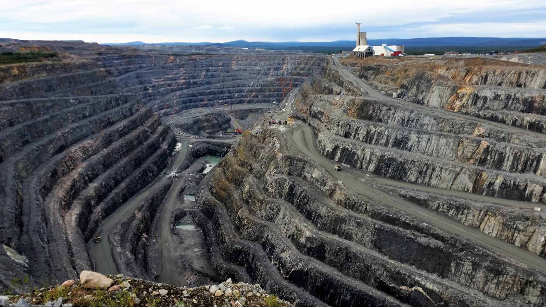 A landscape view of the remote Stekenjokk mountain area in northern Sweden, the site of a newly approved copper exploration concession.