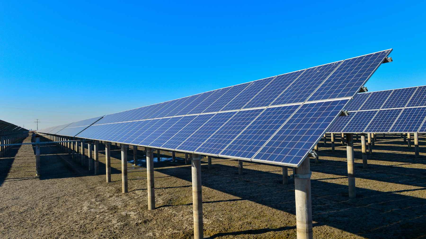 A swine nursery barn in northern Italy equipped with rooftop photovoltaic thermal collectors integrated with an underground geothermal storage field.