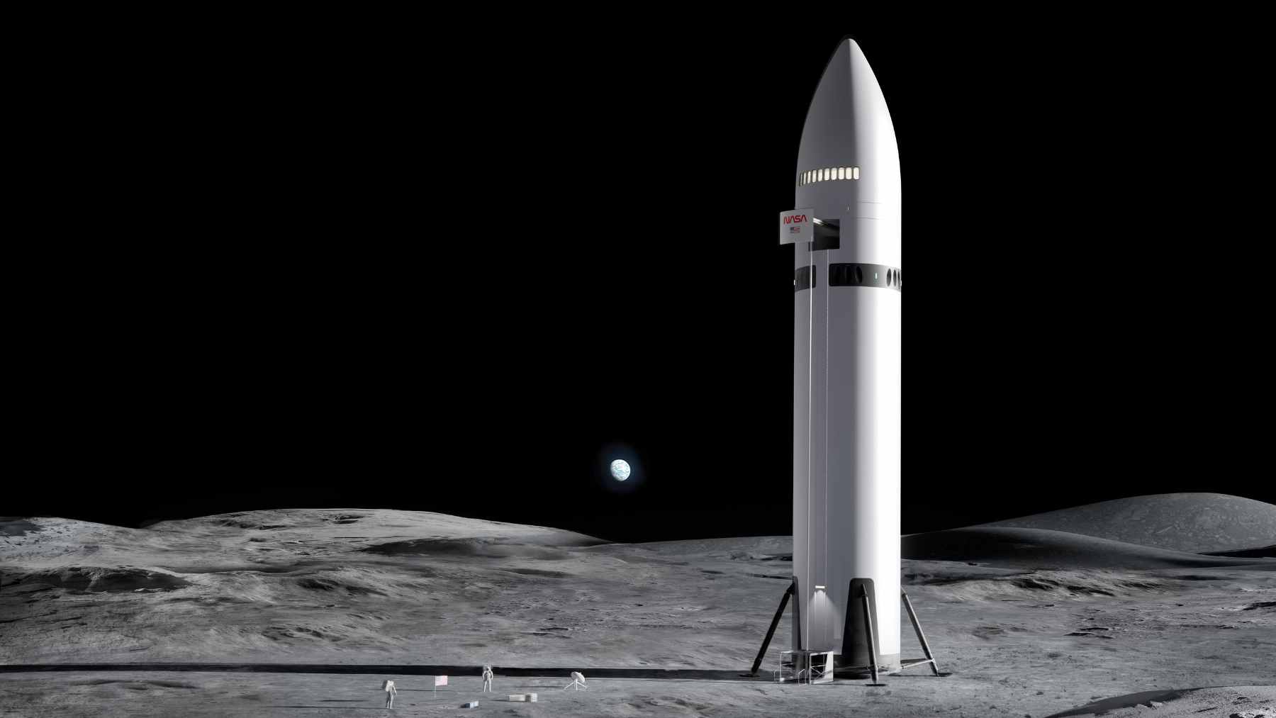 A Zhuque-3 reusable rocket prototype undergoing static fire testing in China as part of the nation's efforts to compete with SpaceX.