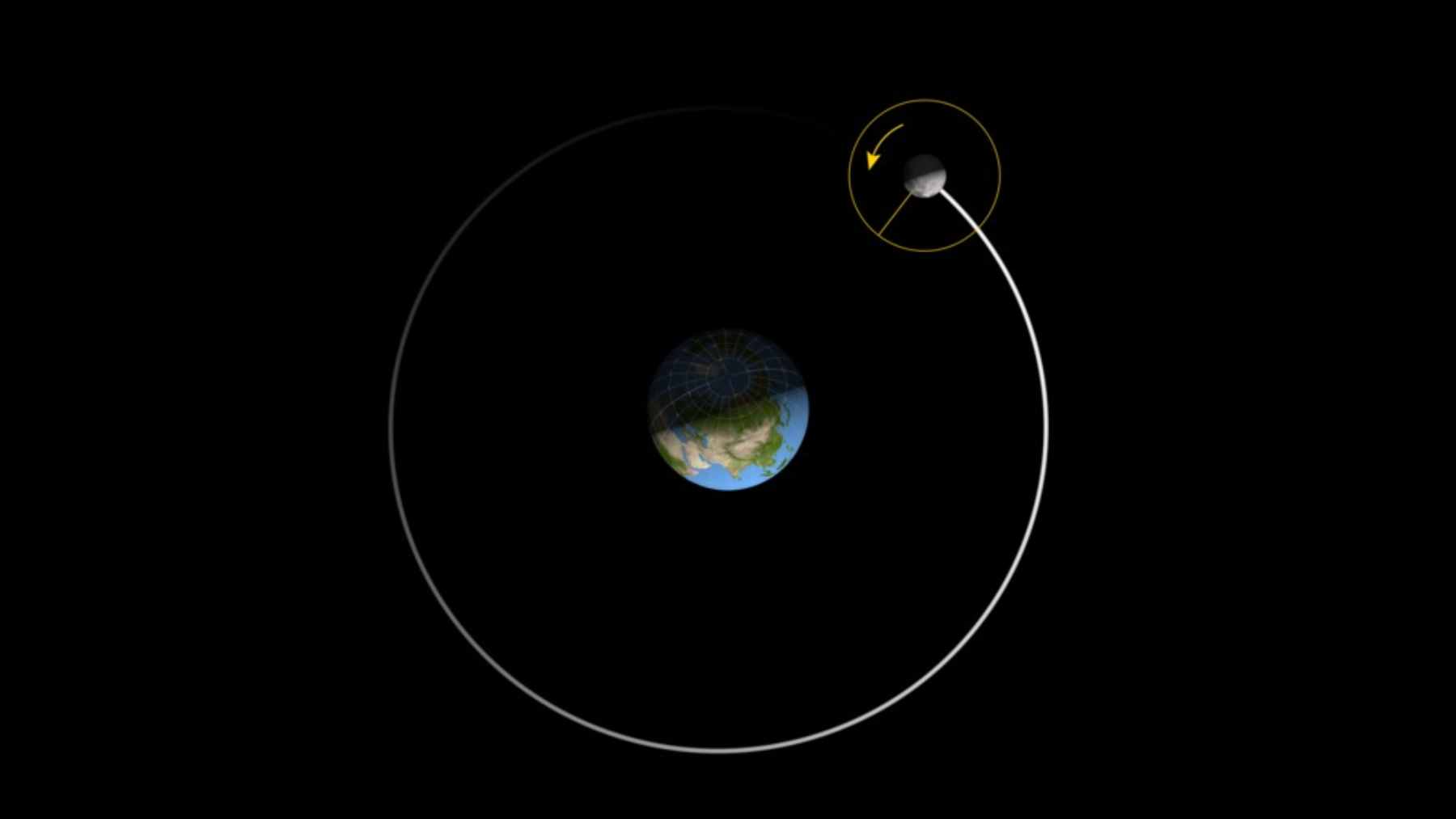Earth will not get 25-hour days for 200 million years, but the reason shows how the Moon is still reshaping time 1 An artistic representation of Earth slowly rotating in space, influenced by gravitational forces from the Moon and shifting mass due to melting ice.