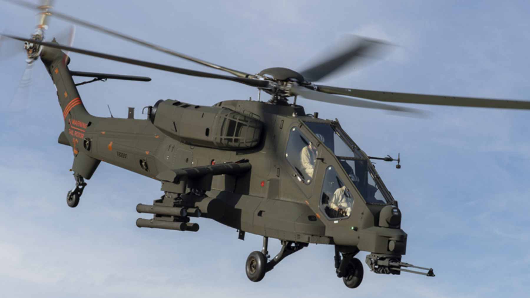 The Leonardo AW249 Fenice performing an agile flight demonstration at the ILA Berlin Airshow.