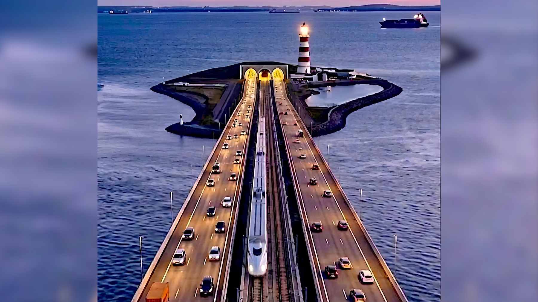 A $50 billion bridge could finally link Connecticut to Long Island, but engineers can't agree on whether it would fix anything 1 AI-generated rendering of a massive bridge and tunnel structure spanning the Long Island Sound connecting Connecticut and New York.