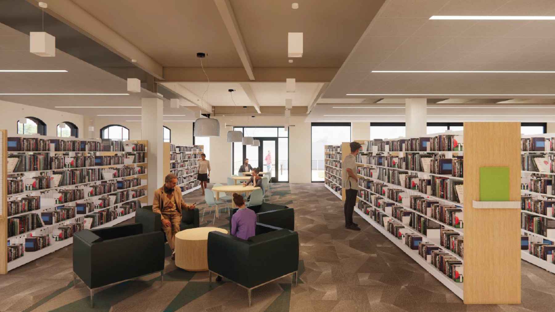Goodbye to energy bills: Connecticut's first net-zero public library runs on solar, batteries and geothermal 1 The exterior view of the new all-electric, net-zero Manchester Public Library building in Connecticut.