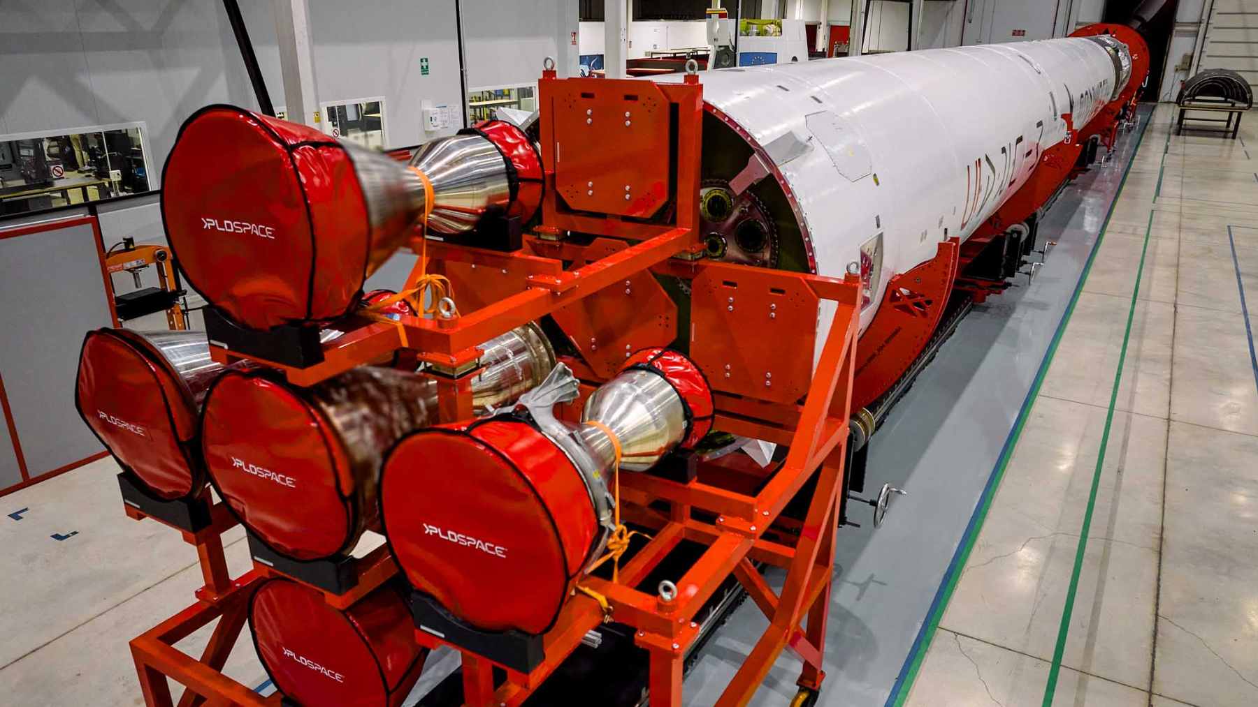 A Spanish town is building a rocket factory to rival Elon Musk, and it could create over 2,000 jobs 2 A conceptual architectural rendering of the planned PLD Space manufacturing campus in Elche, Spain, designed to mass-produce the reusable MIURA 5 orbital launcher.