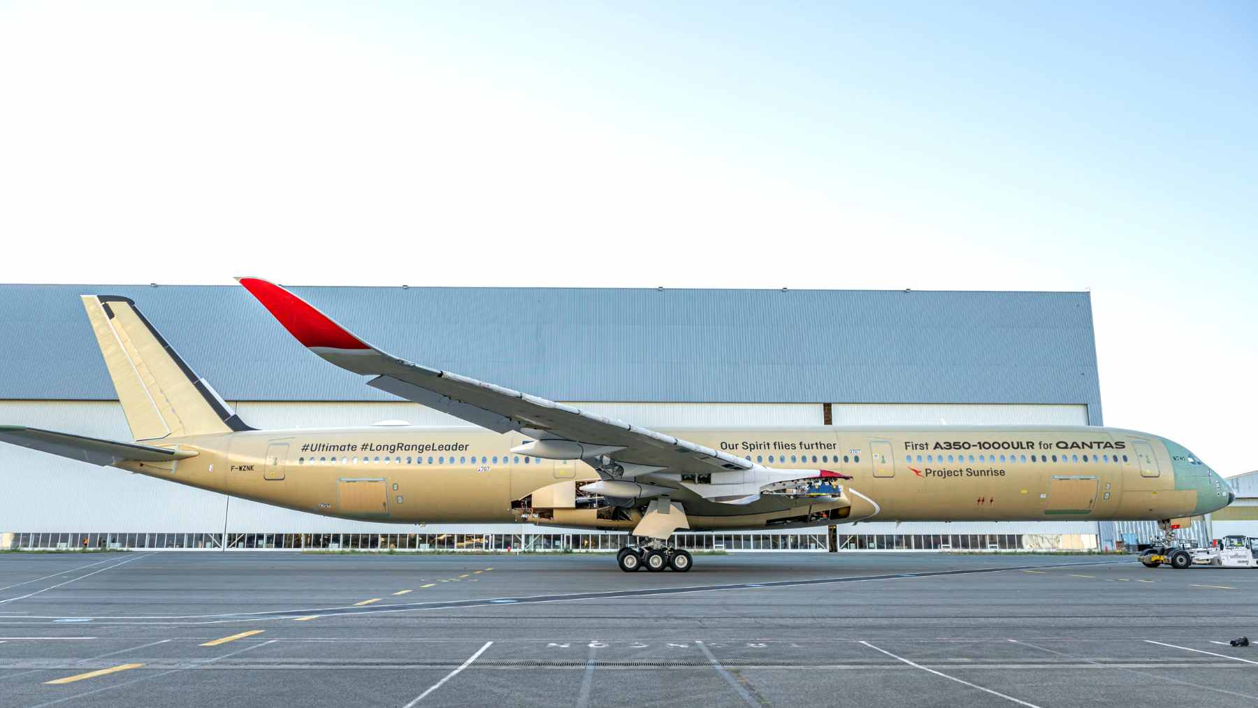 Qantas built a custom A350 for the world's longest flight: a 22-hour nonstop Sydney-to-London haul few jets could survive 2 A modified Airbus A350-1000ULR specially designed for Qantas, featuring extra fuel capacity for the upcoming 22-hour nonstop Sydney-to-London route.