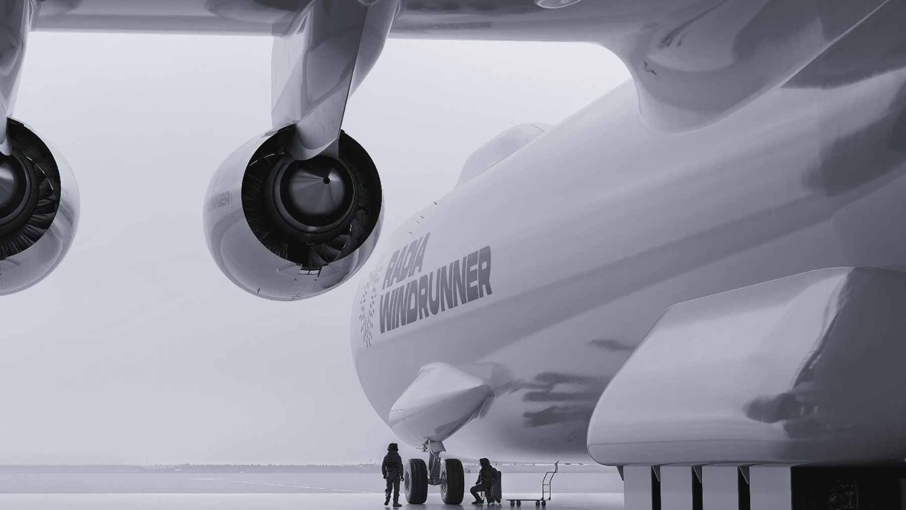 American and Italian engineers are designing the largest aircraft ever built, and it could carry an entire F-16 inside 1 A digital rendering of the massive Radia WindRunner cargo aircraft, showing its vast fuselage designed to transport oversized wind turbine blades and fighter jets.