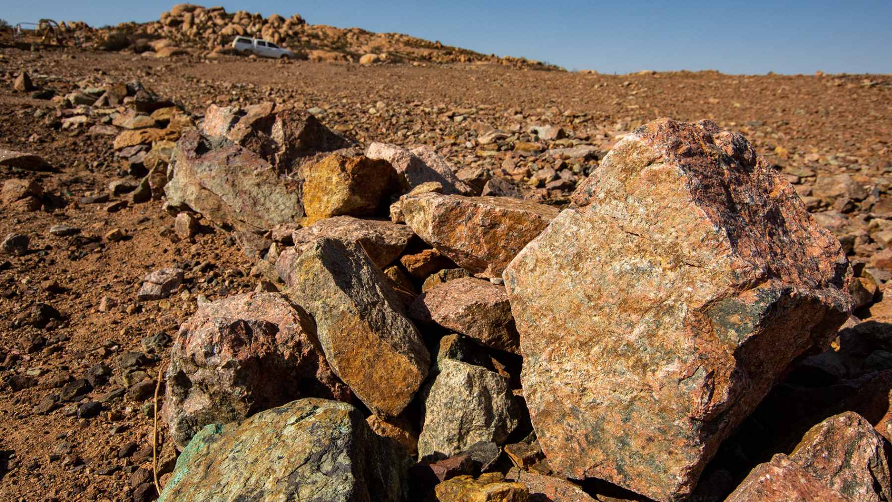 The Steenkampskraal Monazite Mine site in South Africa, currently undergoing development to become a major hub for rare earth production.