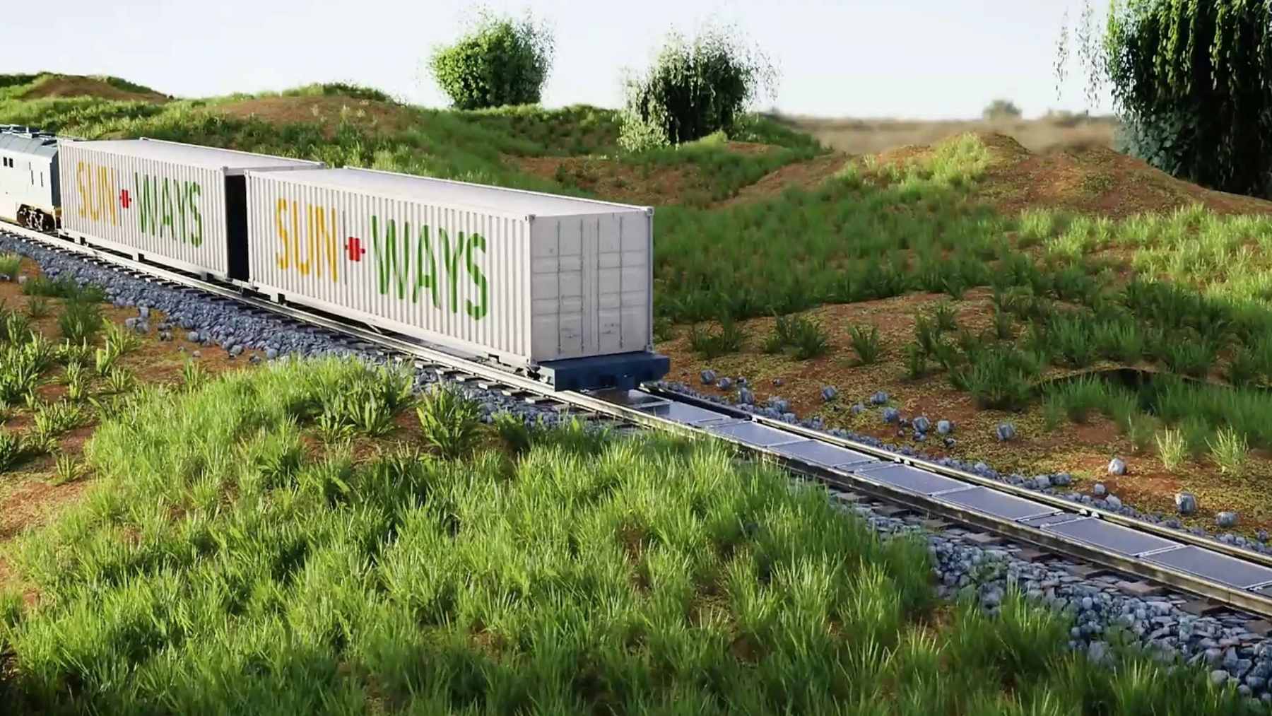 Switzerland laid the world's first removable solar plant between its train tracks, and the early results are turning heads abroad 1 Removable solar panels installed precisely in the center of an active Swiss railway track, demonstrating a new way to harvest energy.