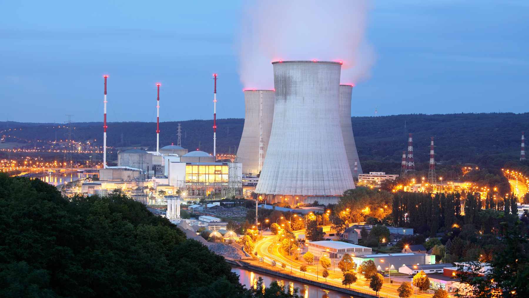 A researcher monitoring the zero-power fueled criticality demonstration of a new advanced microreactor design at a test facility.