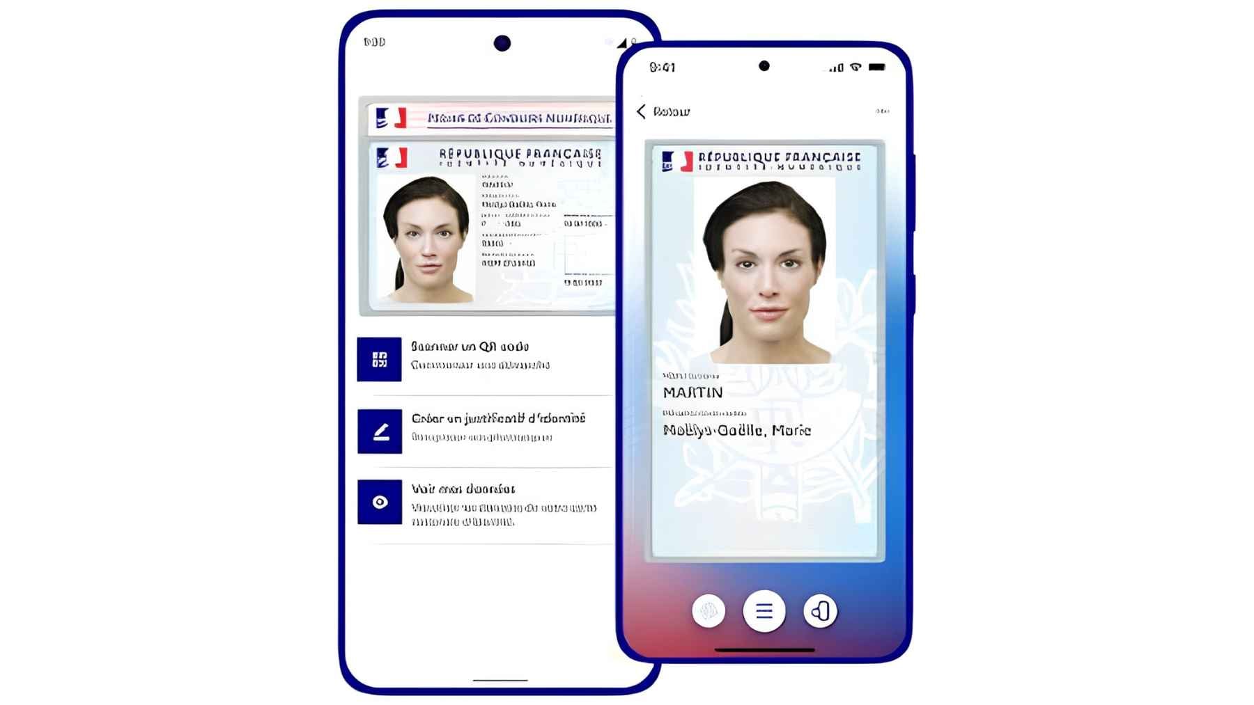 One European country now officially allows driving without a licence, and the vehicle it applies to is not a car 2 A smartphone displaying a verified digital driving license inside the France Identité app, representing mobile identification technology.