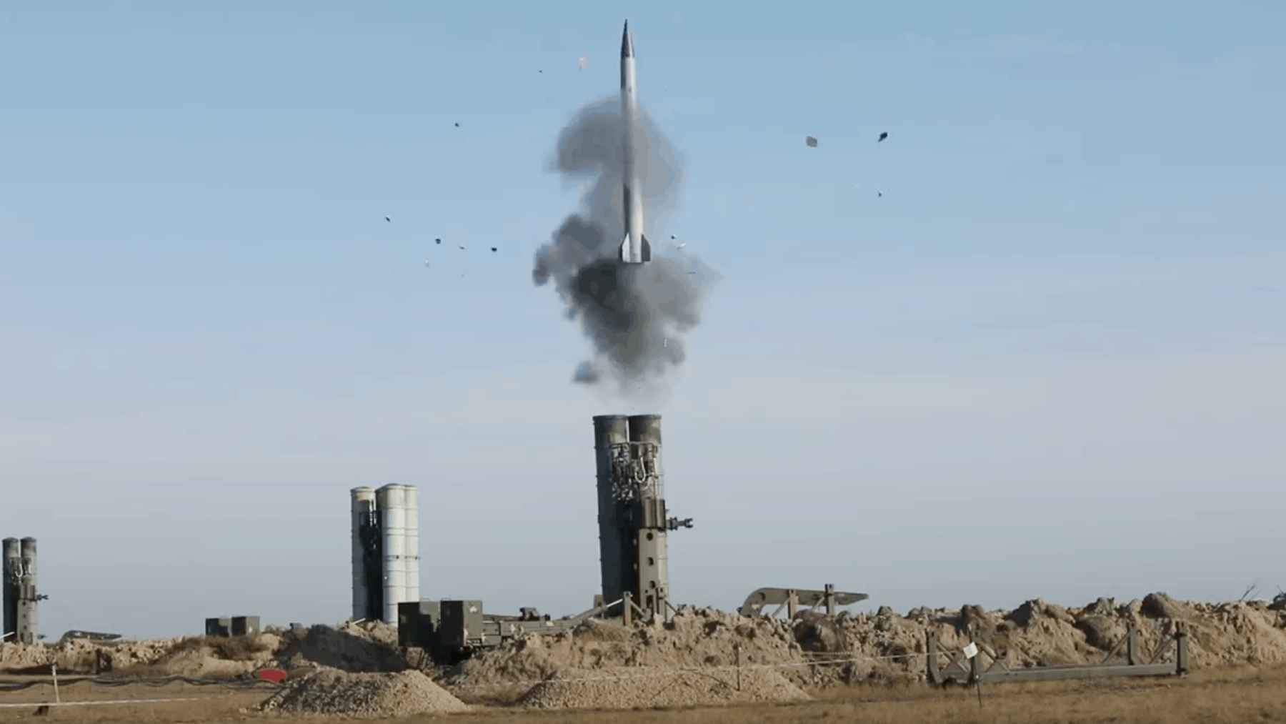 Europe picked the Soviet S-300P's 5V55 missile as the base for modernising its air defense, and the stockpiles are already there 1 A missile defense launcher setup inspired by S-300 design concepts for European defense collaboration.