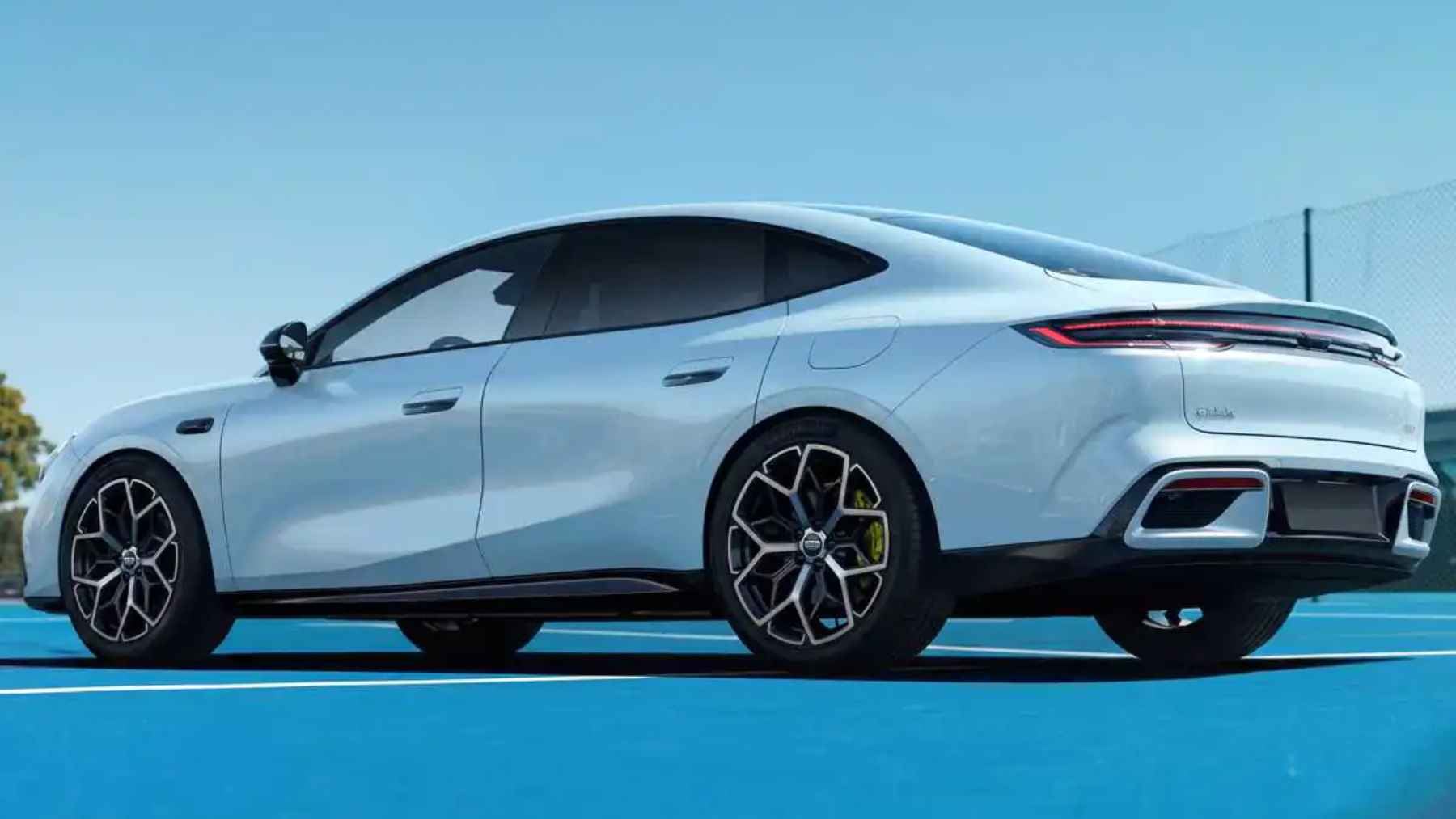 Geely gets 720 kilometers out of a battery smaller than its rivals use, and the trick is not in the cells 2 The high-performance Geely Galaxy TT electric sedan on display, showcasing advanced 16-in-1 drive engineering and extended battery range.