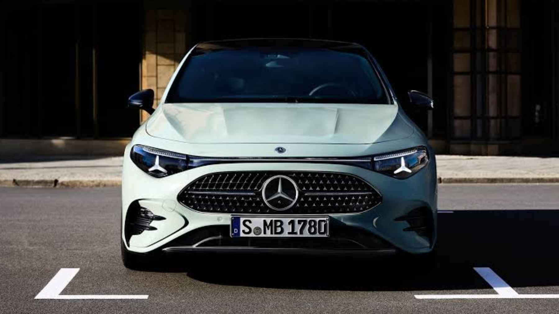 The new Mercedes-Benz CLA hybrid vehicle, featuring advanced 48-volt hybrid technology and a globalized powertrain manufacturing strategy.