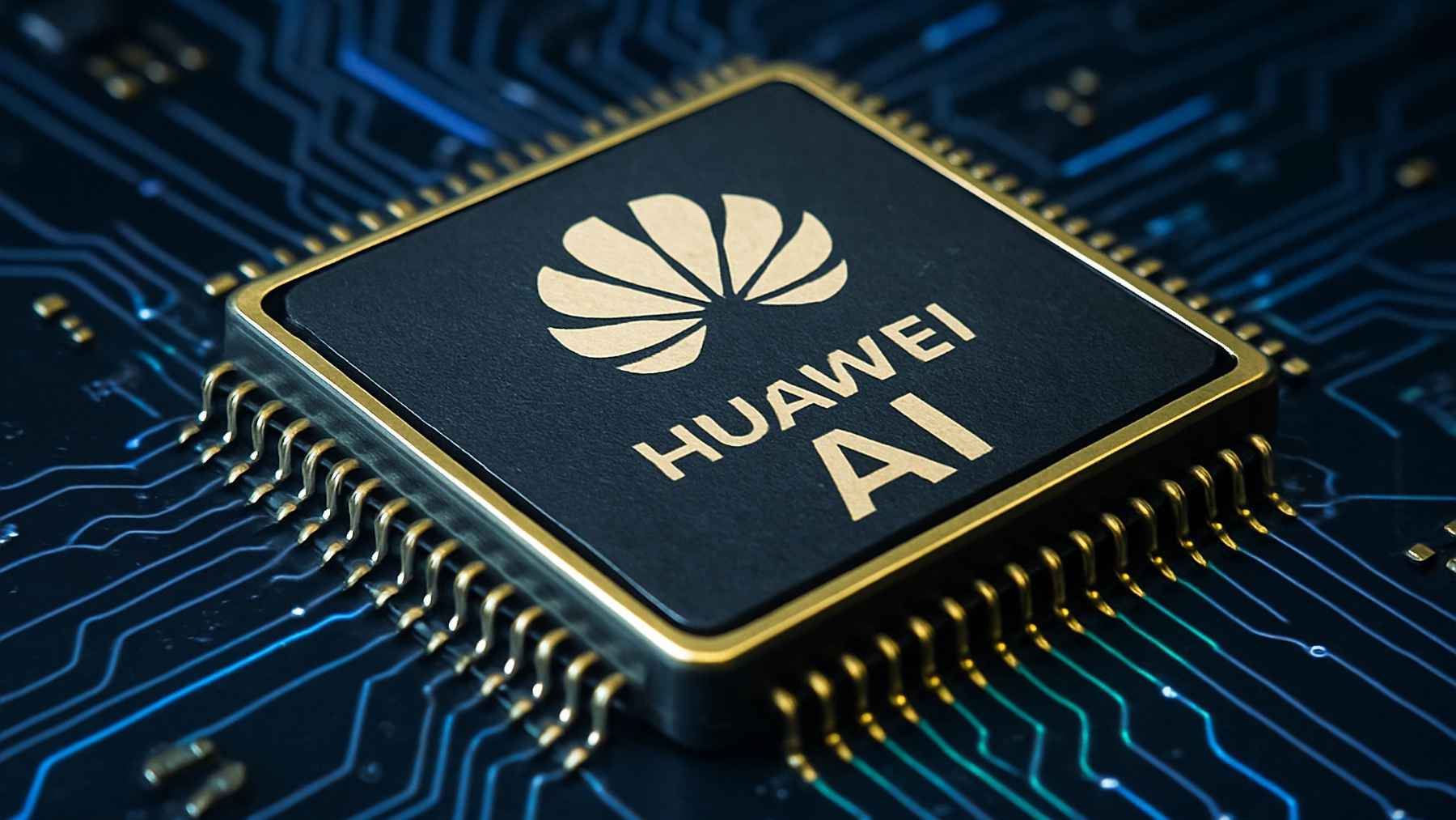 Nvidia sells one chip for every four Huawei chips, and DeepSeek's CEO just explained why that gap won't close 2 Advanced microchips and electronic circuitry, representing the hardware gap between Nvidia and Huawei processors in artificial intelligence.