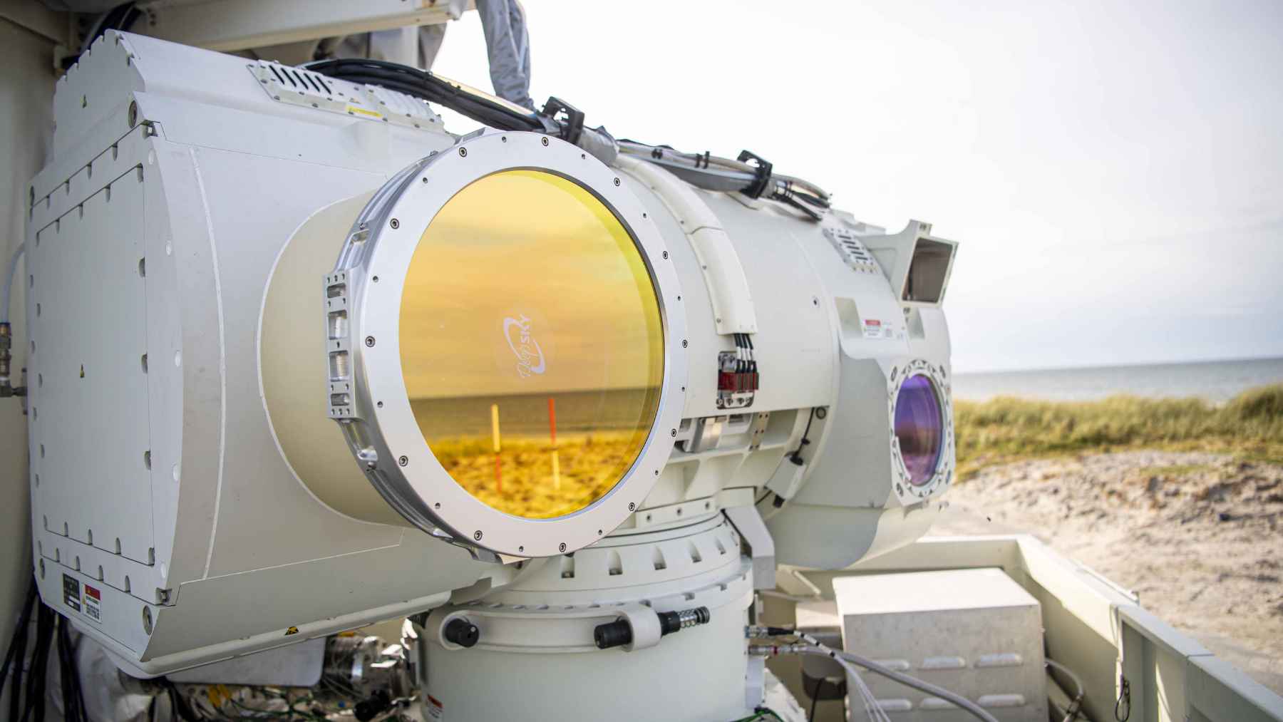 High-energy laser source technology developed by QinetiQ for modern defense systems.