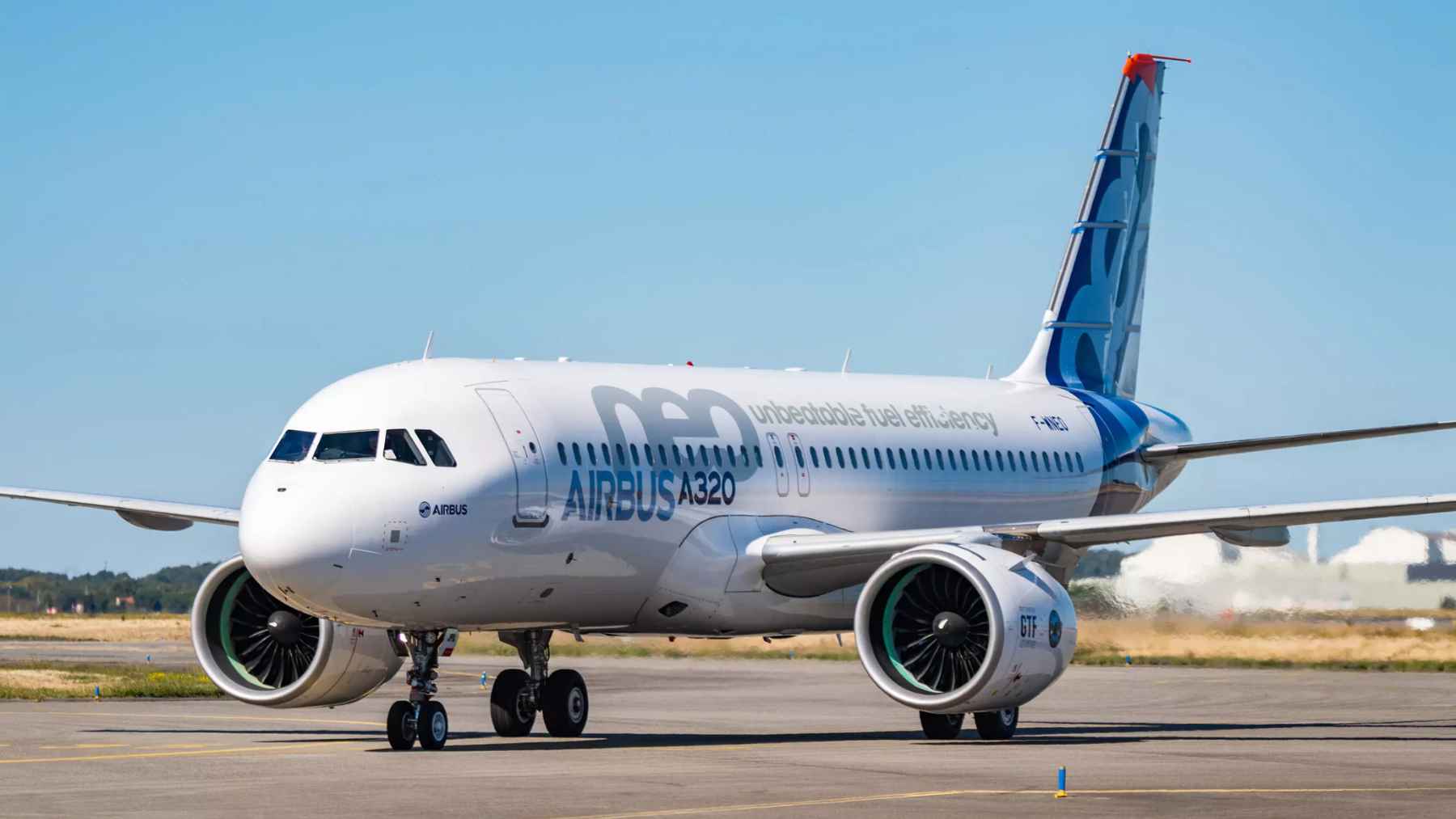 Setna has snapped up an ex-Spirit Airbus A320neo, a quiet sign of where used jets are heading 2 An Airbus A320neo passenger aircraft on a tarmac, representing used commercial jets being dismantled for parts and used serviceable material.