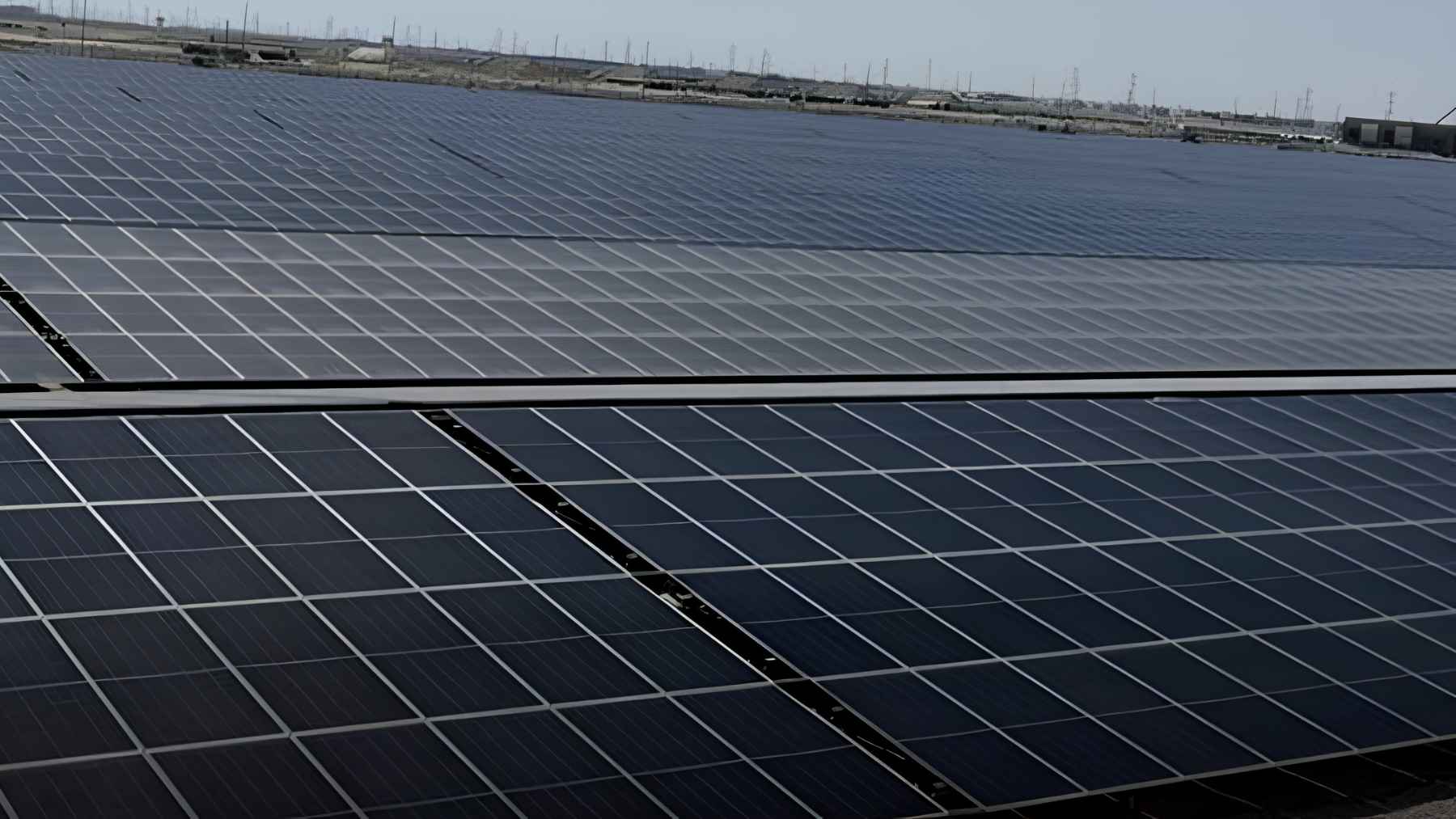 A high-efficiency perovskite-silicon tandem solar panel module manufactured by Trina Solar.