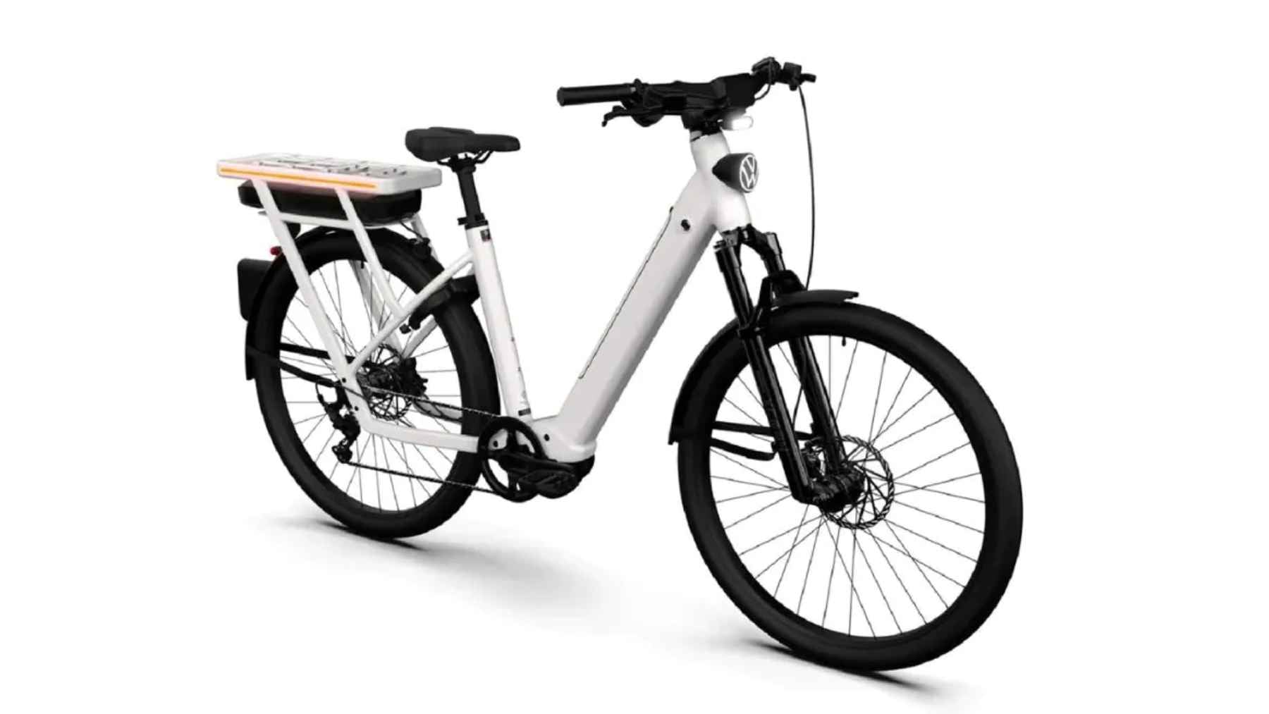 Volkswagen’s new connected e-bike equipped with advanced handlebar displays, radar, and integrated camera tech.