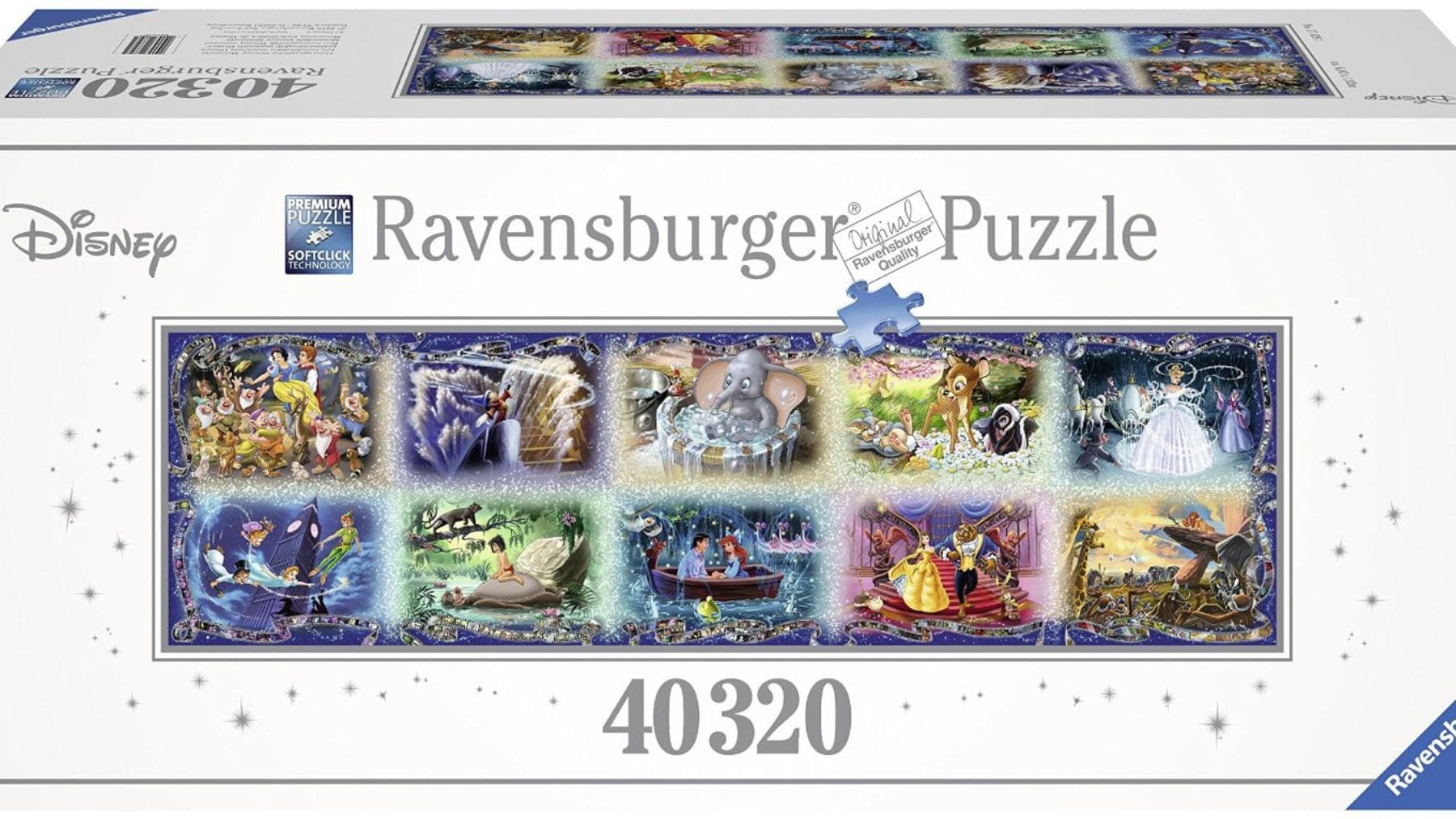 Puzzle Ravensburger Disney de 40320 piezas, uno de los rompecabezas más grandes del mundo