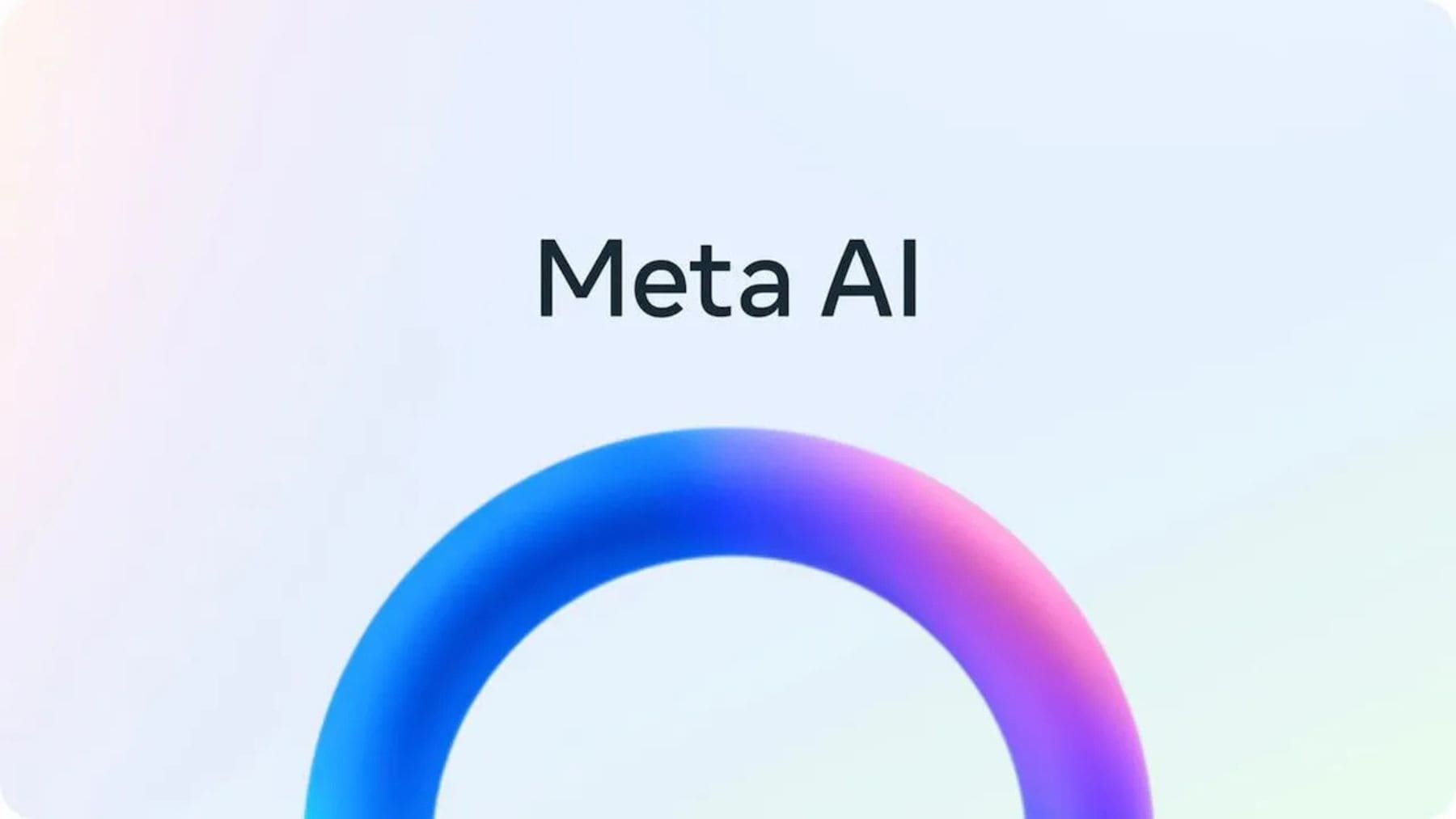 Icono de Meta AI en WhatsApp representado como un círculo azul dentro de la aplicación.