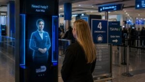Adiós a los mostradores de información: el aeropuerto de Miami estrena un asistente holográfico con IA