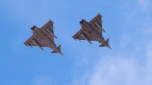 Descontento en Marruecos por el vuelo de Eurofighter españoles sobre Ceuta, una pasada aérea que parece rutina pero se convierte en lectura política cuando el Estrecho está en modo vigilancia
