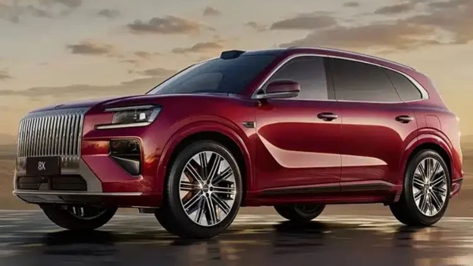 SUV híbrido enchufable Zeekr 8X de Geely, una de las apuestas chinas para conquistar Europa.