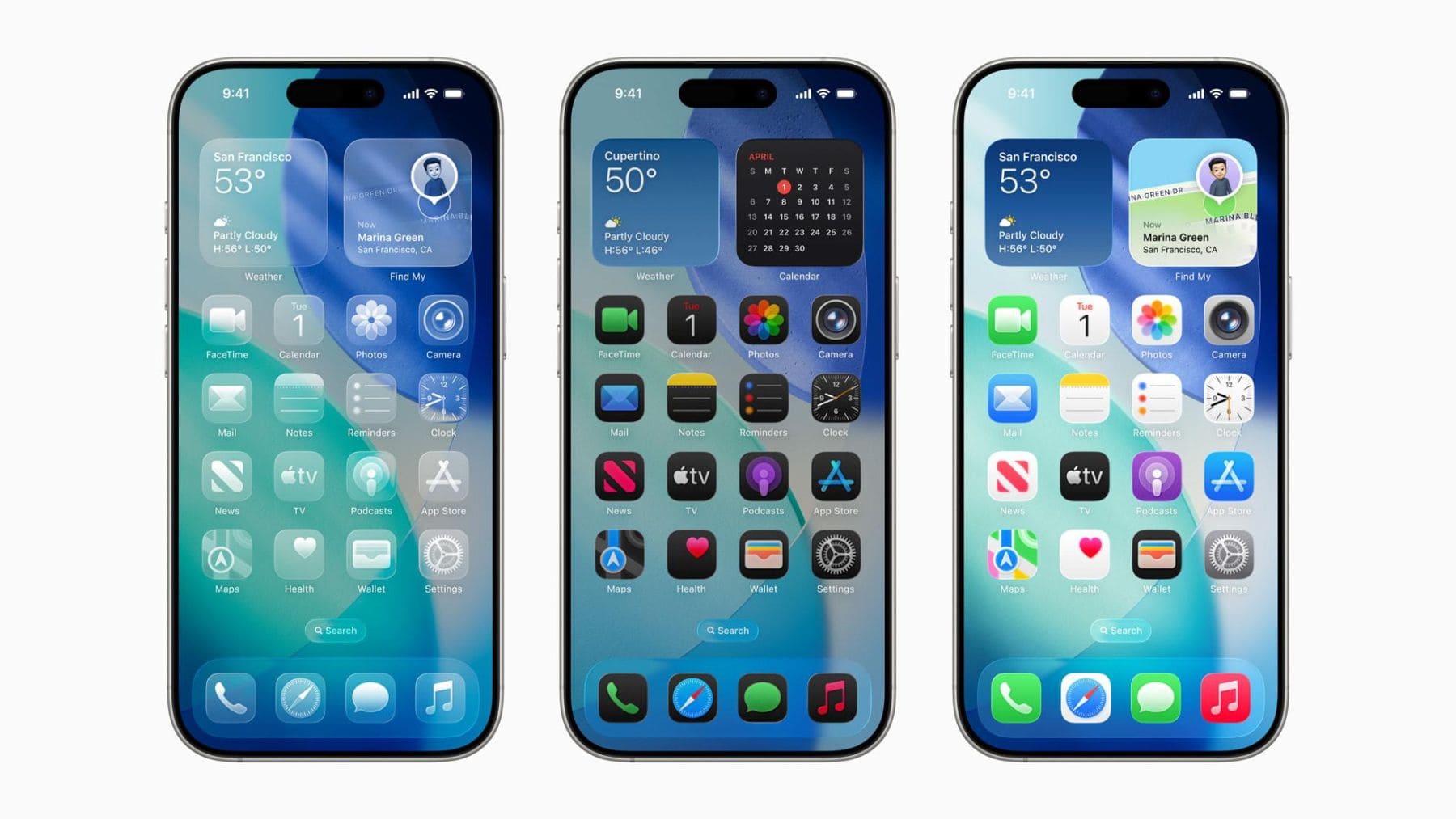 Nuevo diseño Liquid Glass de WhatsApp en iPhone con la interfaz transparente de iOS 26.