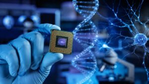 Acaban de inventar el dispositivo de almacenamiento más eficiente del siglo: un chip con perovskita y ADN capaz de imitar las células del cerebro humano