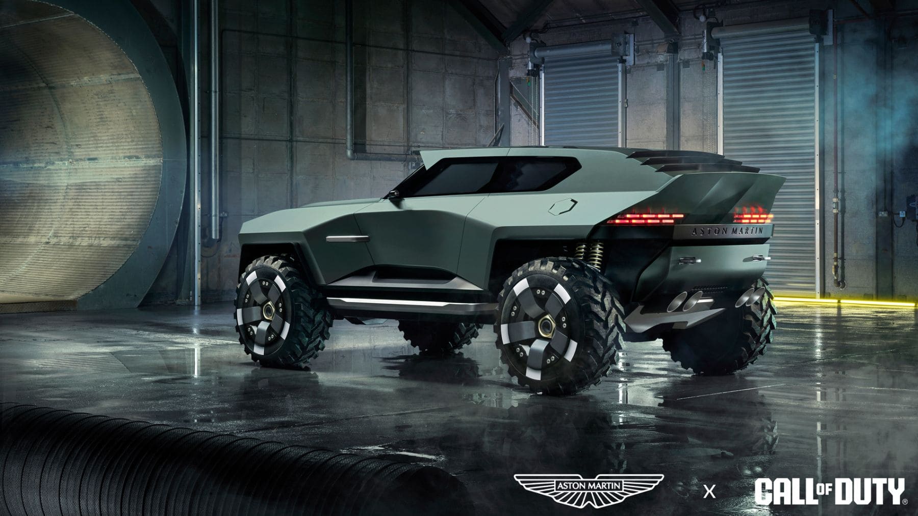 Aston Martin Dreadnought, el SUV blindado creado para Call of Duty Modern Warfare 4 con diseño militar y motor V12 virtual.
