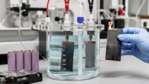 El ‘baño’ electroquímico que resucita baterías de litio: investigadores de Cornell sumergen los electrodos en una solución que elimina la capa que los degrada y devuelve casi toda la capacidad perdida sin triturar nada